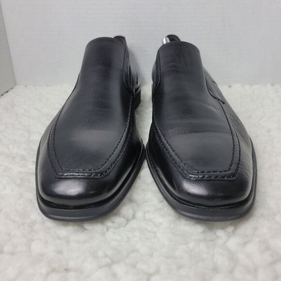 Bruno Magli Dress Shoes Mens Size 11.5 Raging Brown Leather Slip On Loafer main image 9